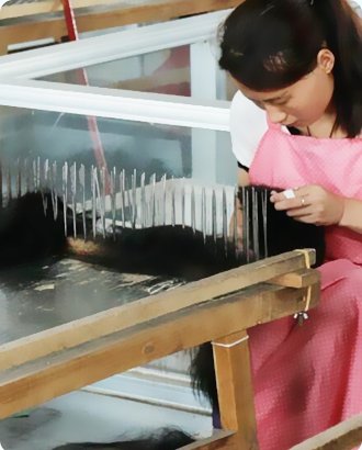 Checking Width of Weft