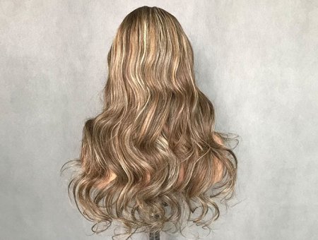 Highlight Hd Transparent Lace Front Human Hair Wigs