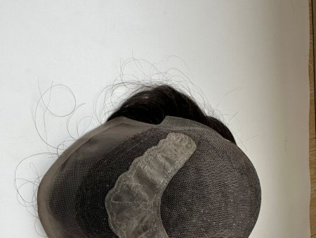 New Custom Orders for Men Fine Weled Mono Lace Toupee